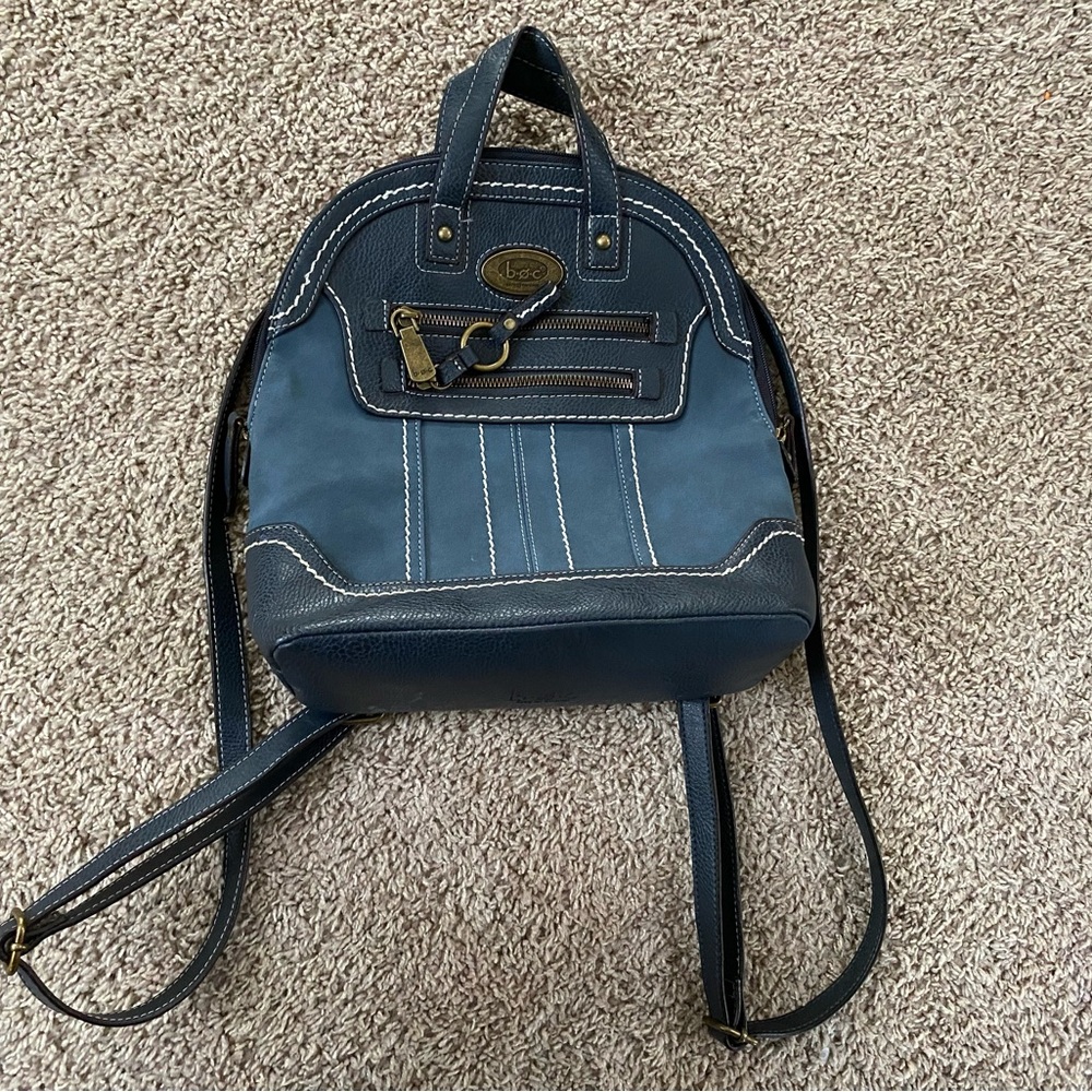 BOC faux leather backpack purse - Picture 5 of 7
